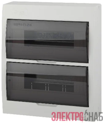 Бокс ЩРН-П-24 мод. навесной пластик IP41 SIMPLE NO-box_simple-plastic_24_surface ЭРА Б0041528