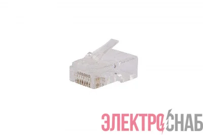 Разъем легкой оконцовки PLEZ-8P8C-U-C5-100 RJ-45 (8P8C) под витую пару кат.5 (50 µ&amp;amp;amp;amp;amp;amp;amp;amp;amp;amp;amp;amp;amp;amp;amp;amp;amp;amp;amp;amp;amp;amp;amp;amp;amp;amp;amp;amp;amp;quot;/ 50 микродюймов) универс. (для ож и мж кабеля) (уп