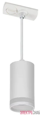 Светильник 4117 декоративный трековый подвесной GU10 бел. IEK LT-UCB0-4117-GU10-1-K01