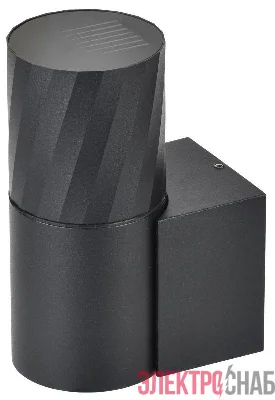 Светильник 5220 GU10 IP65 уличный настенный черн. IEK LT-UBU0-5220-GU10-1-K02