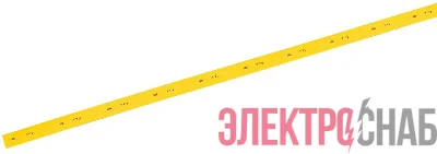 Трубка термоусадочная ТТУ нг-LS 30/15 желт. 1м IEK UDRS-D30-1-K05