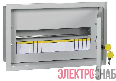 Корпус ЩРв-18 TITAN 3 265х440х120мм IP31 метал. IEK MKM14-V-18-30-T