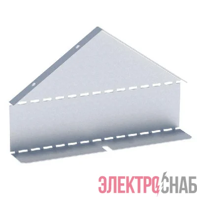 Заглушка для крышки двускатной 80х200 сталь 0.8мм HDZ гор. оцинк. EKF zkdsk80200-HDZ