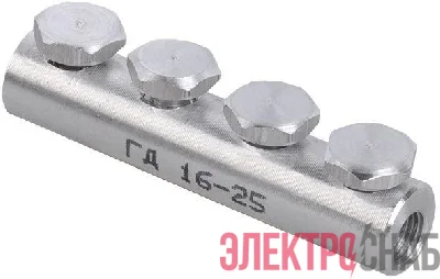 Соединитель болтовой ГД 150-240 35кВ IEK UGD-240-150-240-35KV-S