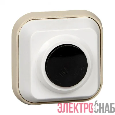 Выключатель кнопочный 250В 0.4А для электрозвонков DIY SchE A1-04-011-I