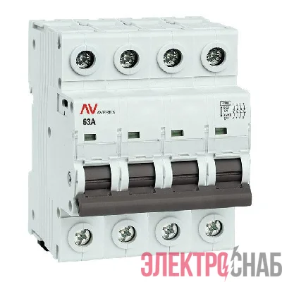 Выключатель нагрузки 4п 63A AVN AVERES EKF avn-4-63-av