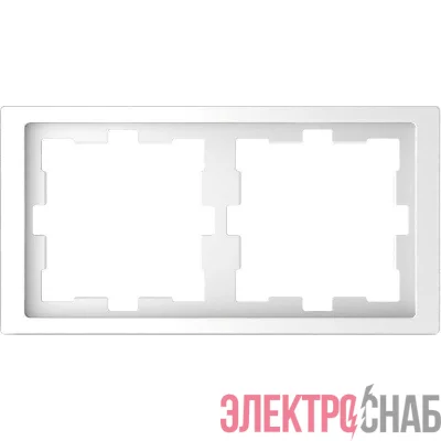 Рамка 2-м Merten D-Life SD бел. лотос SchE MTN4020-6535