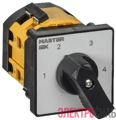 Переключатель кулачковый 10А (сх. 83) стандартная рукоятка IEK MI-CS10-010-083