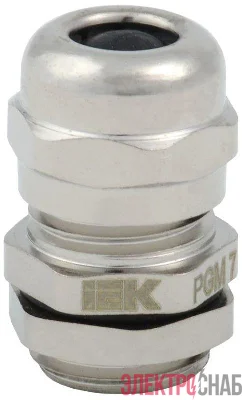 Сальник PGM7 d3-6мм IP68 метал. IEK YSA50-06-12-68-K23