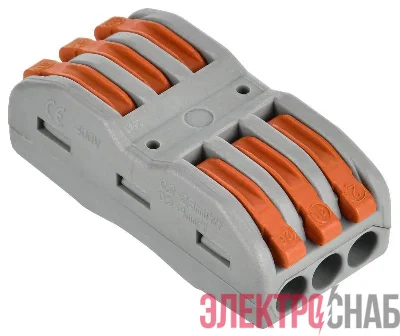 Клемма строительно-монтажная СМК 222-4133 IEK UKZ20-4133-050