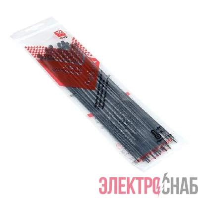 Хомут P6.6 2.5x200 FlexLock стандартный черн. (уп.50шт) PROxima EKF plc-fl-ctsb-2.5x200-r