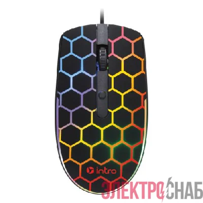Мышь MG278 игровая проводная 800-3600dpi черн. Intro Б0060196