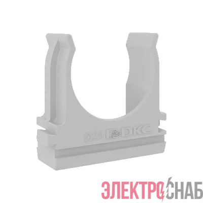 Держатель для труб (клипса) d25мм с защелкой DKC 51025