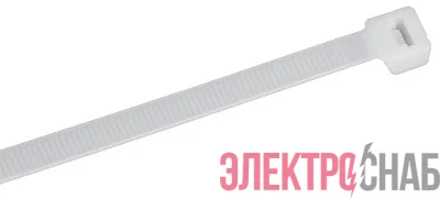 Хомут 8.8х400мм P6.6 стандартный бел. (уп.100шт) IEK UHH30-D088-400-100-K01