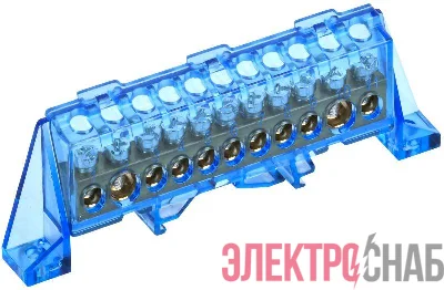 Шина нулевая N в комб. изол. "Стойка" 8х12-11-С TEKFOR IEK TF-NN20-11-DP-K07
