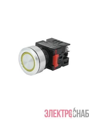 Лампа индикаторная ЛС(к)-30-Ж-2-220-65У1 светодиодная матрица d30мм 220В AC/DC IP65 желт. Электротехник ET016985