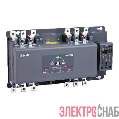 Ввод резерва автоматический АВР АВР-303 3п 125А 35кА на авт. выкл. со встроен. блоком управления DEKraft 41035DEK