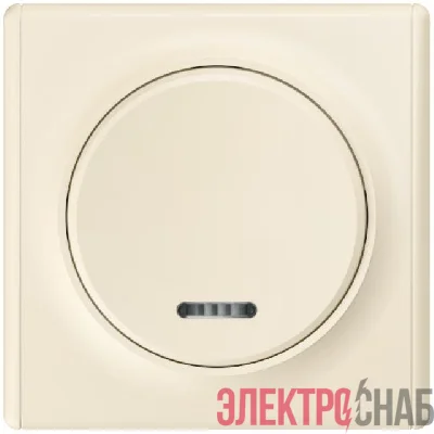 Выключатель 1-кл. СП Florence 10А IP20 с подсветкой механизм беж. 1E31701301 OneKeyElectro 2172801