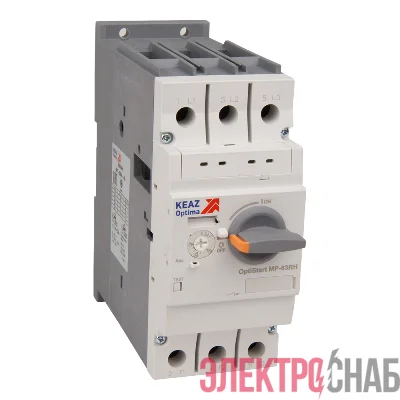 Выключатель автоматический 40А OptiStart MP 63RH КЭАЗ 251696