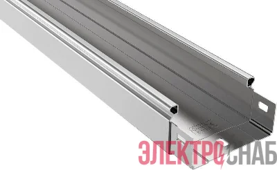 Лоток листовой неперфорированный 100х50 L3000 сталь 0.7мм IEK CLN10-050-100-3