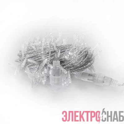 Гирлянда светодиодная LD120-W-E 120 с доп. подключ. до 20 доп. модулей 12м бел. SHLights 4607144111676