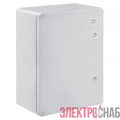 Корпус ударопрочный ЩМПп 400х300х170 IK10 IP65 АБС пластик PRIZMA TOKOV ELECTRIC TKE-PZ-PB03-IK10-IP65