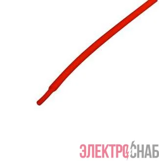 Трубка термоусадочная 10.0/5.0 1м красн. REXANT 21-0004