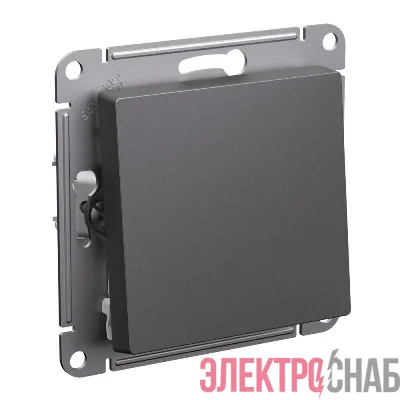 Выключатель 1-кл. AtlasDesign (сх. 1) 10AX механизм базальт SE ATN001411