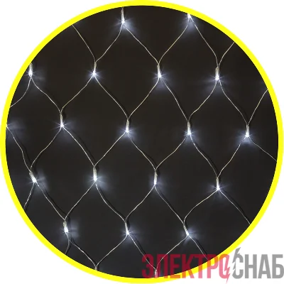 Гирлянда светодиодная 61 855 NGF-N01-240CW-12-2х1.5m-230-TR-IP44 Navigator 61855