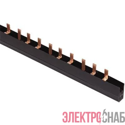 Шина соединительная PIN 3п 100А шаг 27мм (дл.1м) IEK YNS51-3-100