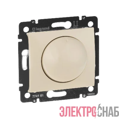 Механизм светорегулятора СП Valena 400Вт поворот. сл. кость Leg 774161