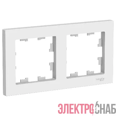 Рамка 2-м AtlasDesign универс. бел. SE ATN000102