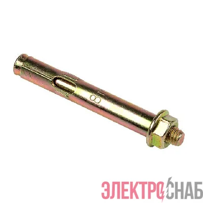 Болт анкерный с гайкой М8/10х50 EKF abgm10x50