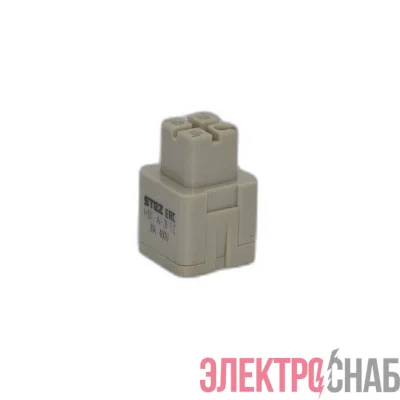 Вставка контактная постоянное число полюсов HDC-A-3FTC СТЭЗ 187150202