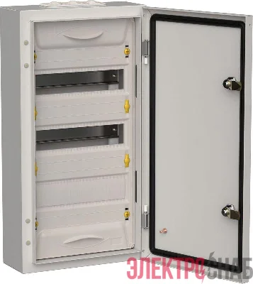 Корпус ЩРн-36 (1х36) TITAN 5 585х310х140 IP54 метал. сер. IEK TI5-50-N-036-54-7035