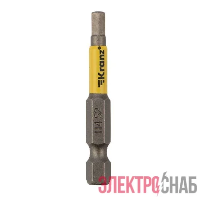 Бита шестигранная HEX4х50мм для шуруповерта (уп.2шт) Kranz KR-92-0422-1