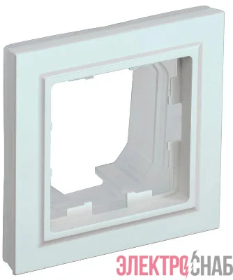 Рамка 1-м IP44 BRITE РУ-1-БрЖ-44 жемчуж. IEK BR-M12-44-K36