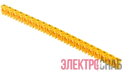 Маркер открытого типа KE 1.5-2.5кв.мм символ &amp;quot;Y&amp;quot; (уп.200шт) IEK UMK-KE2-Y