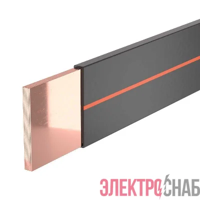 Шина гибкая в ПВХ изоляции 8х100х1мм ном. ток 1600А (дл.2м) DKC R5BFC81001