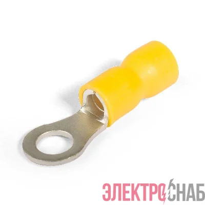 Наконечник кабельный кольцевой изолированный НКИ 6.0-5 EasyFix КВТ 90896