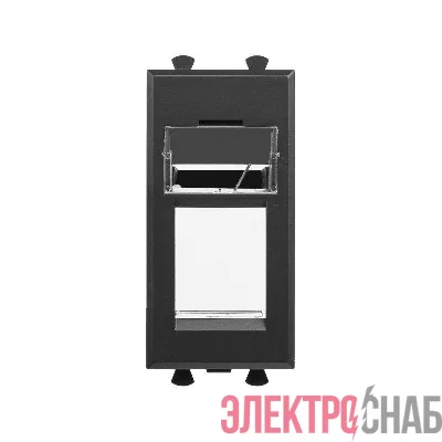 Адаптер для Keystone 1мод. Avanti "Черный матовый" DKC 4412201