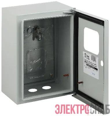 Корпус металлический ЩМПг (окно)-00 290х220х175 IP54 NO_SIMPLE_STM_SHMPg(okno)-00_IP54 ЭРА Б0041659