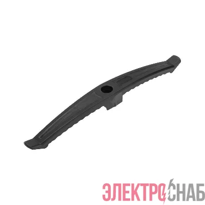 Держатель кабеля для прямого монтажа двусторонний черн. 240мм (уп.20шт) Rexant 28-4016