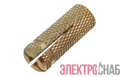 Анкер забивной М8 латунь (уп.50шт) TOKOV ELECTRIC TKE-AZL-M8