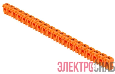 Маркер открытого типа KE 0.75-1.5кв.мм символ "4" (уп.500шт) IEK UMK-KE1-4