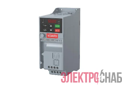 Преобразователь частоты VF-51-P2K2-0010-S2-E20-B-H вход. 220В выход. 2.2кВт выход. 10А VEDA ABA00004