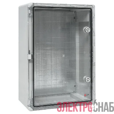Бокс пластиковый с монтажной платой 500х350х190 IP65 прозр. дверь PROxima EKF PBT65MP005