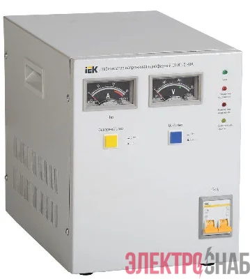 Стабилизатор напряжения СНИ 1/220 5.0кВА 1ф IEK IVS10-1-05000