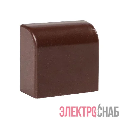 Заглушка 40х16 под темн. дерево Plast PROxima (уп.4шт) EKF ecd-40-16x4