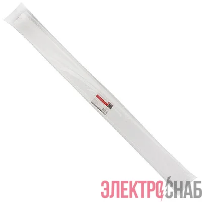 Трубка термоусадочная ТУТ нг 20/10 бел. 1м (уп.50м) PROxima EKF tut-20-w-1m